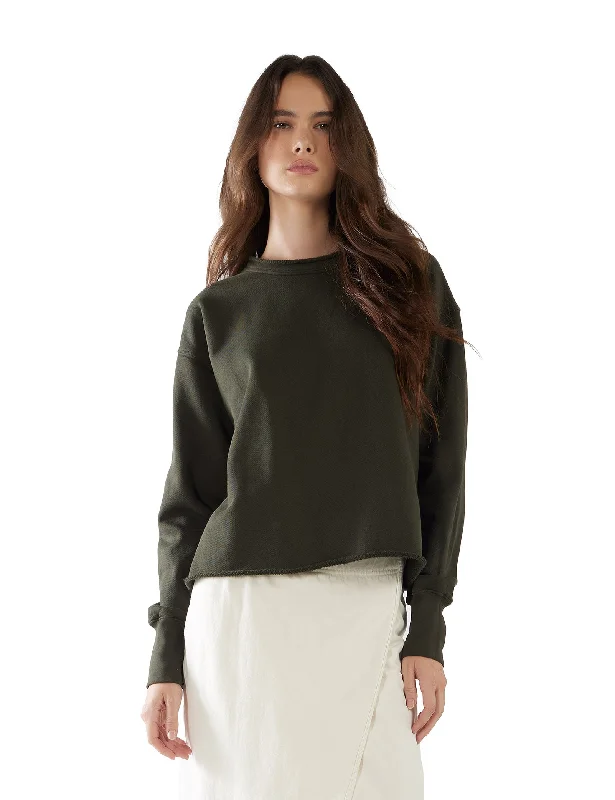 Riley Roll Neck Pullover Halter Neck Top