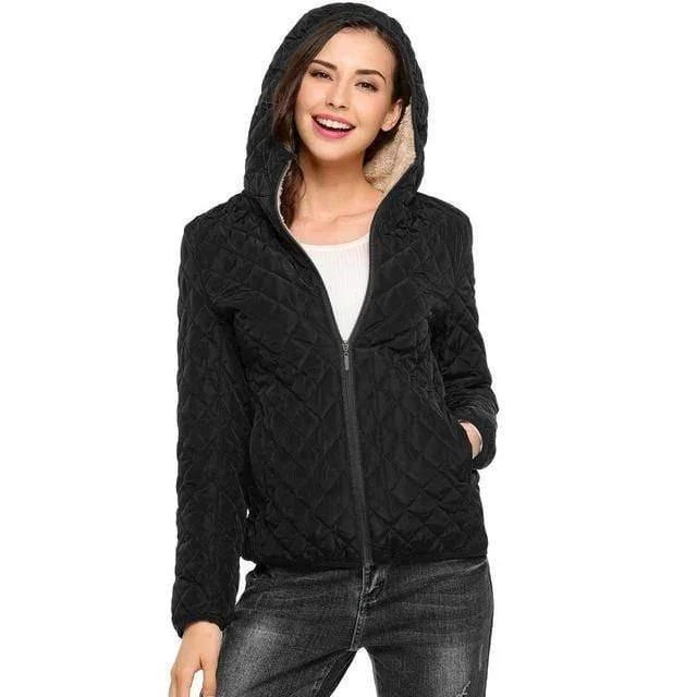 Autumn Jacket Outwear For Women Insulated Jacket Fitted Jacket Loose Jacket
