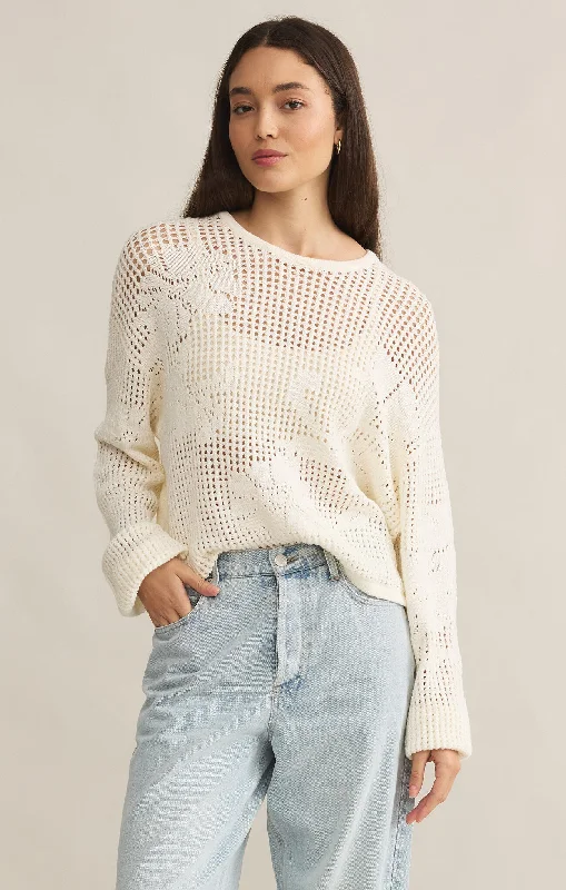 Yael Sweater - Sea Salt Fitted Loose Oversized