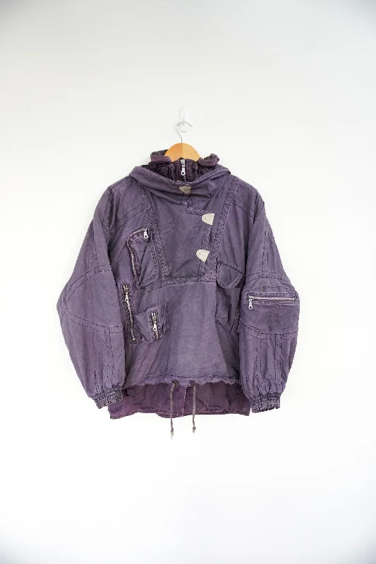 Cin Cin Klepper Vintage Ski Jacket Front Pockets Side Pockets Patch Pockets