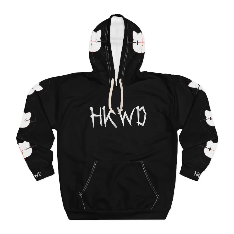 03osc & 8ngelonline Chibi Pullover Hoodie All Over Print Gathered Sleeve Pullover