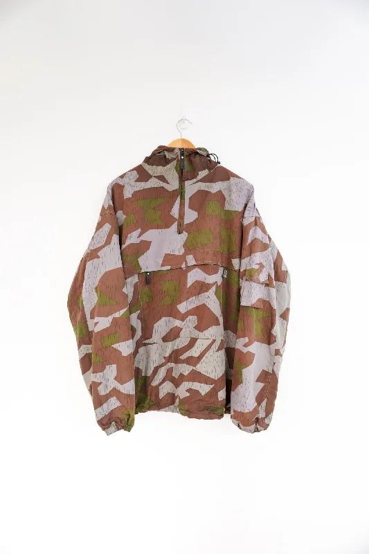N & Y Sports Camo Vintage Ski Jacket Zippered Jacket Buttoned Jacket Snapped Jacket
