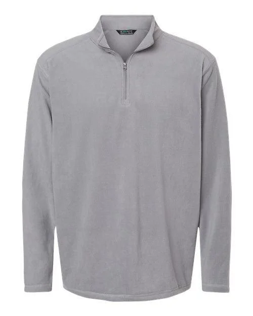 Augusta Sportswear Eco Revive™ Micro-Lite Fleece Quarter-Zip Pullover 6863 Elbow Length Sleeve