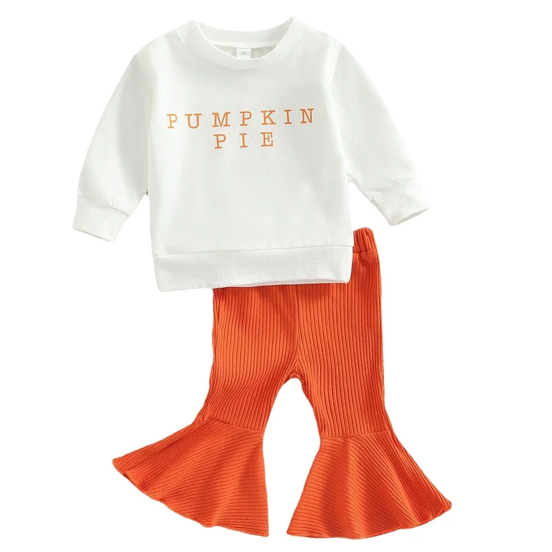 Toddler Baby Girl Sweatshirt Clothes Flared Trousers Pullover Top 100cm Ruffle Neck Pullover Toddler Baby Girl Sweatshirt Clothes Flared Trousers Pullover Top 100cm Ruffle Neck Pullover