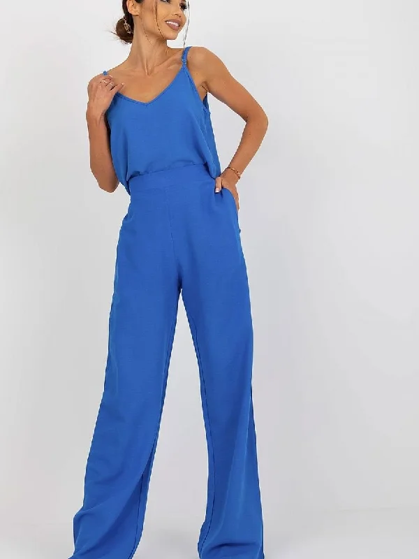 Women trousers Och Bella Trousers Pleated Formal