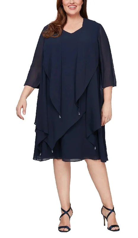Jeanne Alexander 8492010W Layered PlusSize 2pc Jacket Dress Insulated Jacket Fitted Jacket Loose Jacket Jeanne Alexander 8492010W Layered PlusSize 2pc Jacket Dress Insulated Jacket Fitted Jacket Loose Jacket