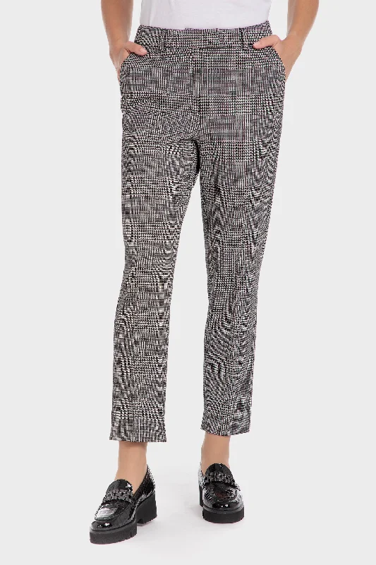Checked trousers Trousers Harem Relaxed Fit