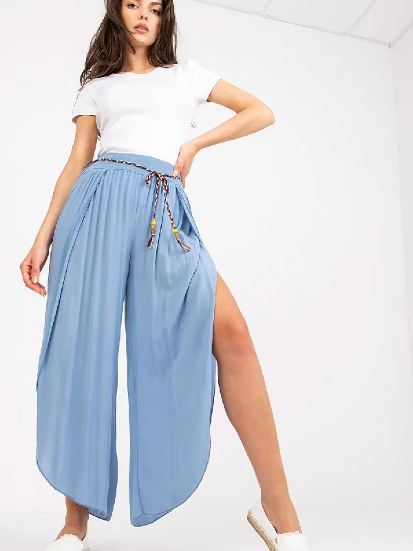 Women trousers Och Bella Skinny Trousers Denim Stretchy