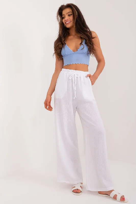 Women trousers Italy Moda Trousers Cargo pockets