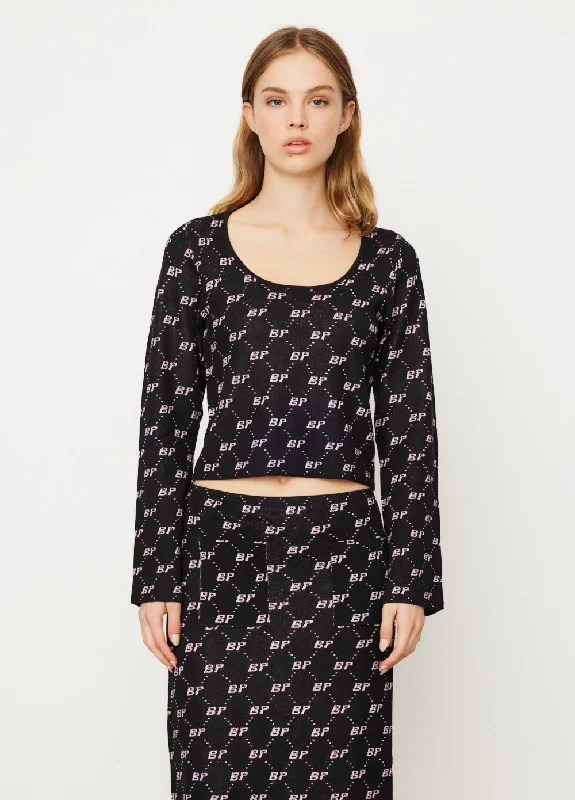 Carmen Knit Sweater Fitted Slim Tailored