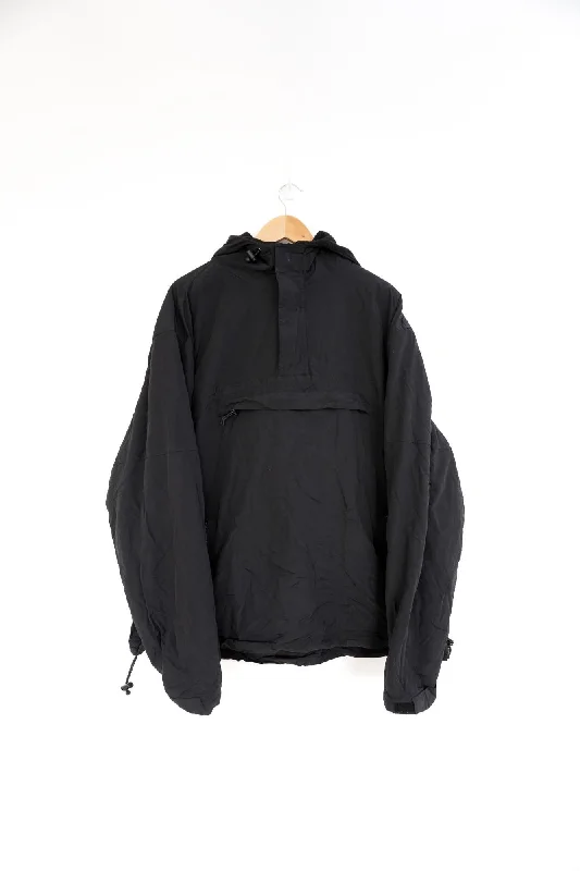 Brandit Black Vintage Ski Jacket Corduroy Jacket Velvet Jacket Brocade Jacket