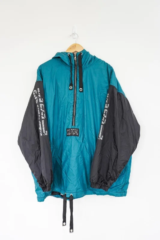Global Vintage Ski Jacket Satin Fabric Silk Fabric Chiffon Fabric