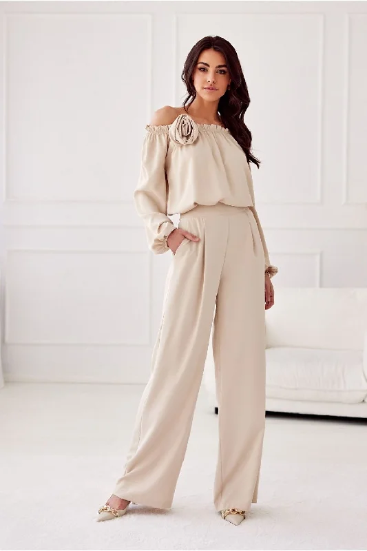 Women trousers Roco Fashion Trousers Ceremony Elegant