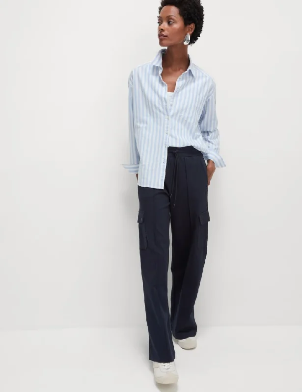 Ponte Utility Wide Leg Trousers Trousers Winter Warm