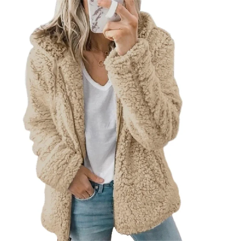 Autumn Soft Non Hooded Jacket Ribbed Jacket Pleated Jacket Ruffled Jacket