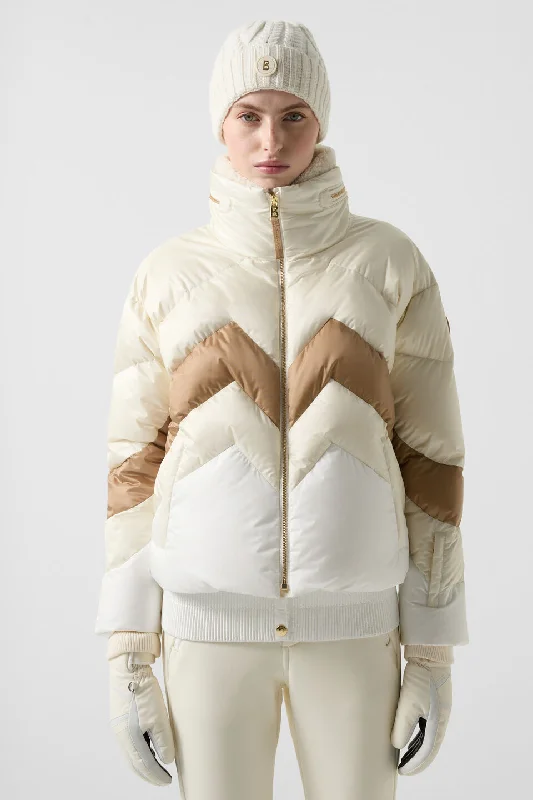 Vanja Down Ski Jacket Tailored Jacket Straight Jacket A-Line Jacket