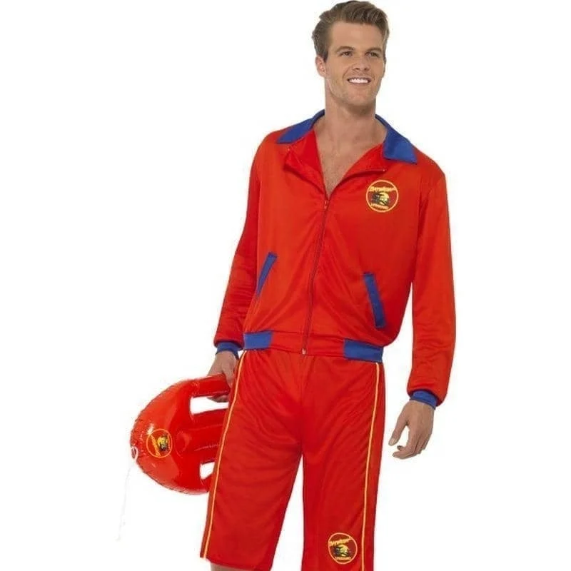 80s Baywatch Beach Mens Lifeguard Costume Adult Red Blue Jacket Shorts Fleece Jacket Down Jacket Parka 80s Baywatch Beach Mens Lifeguard Costume Adult Red Blue Jacket Shorts Fleece Jacket Down Jacket Parka
