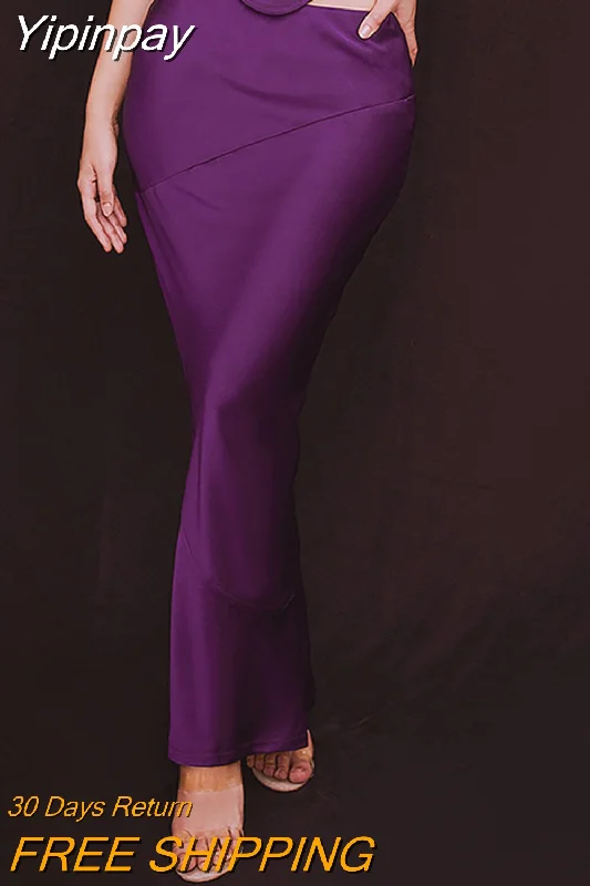 purple skirt only