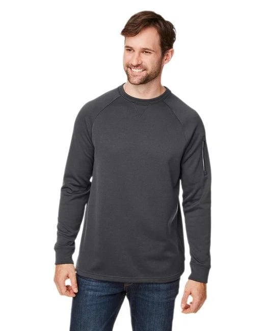 CORE365 Unisex Fusion ChromaSoft  Fleece Crew Pullover CE800 Bardot Neck Top