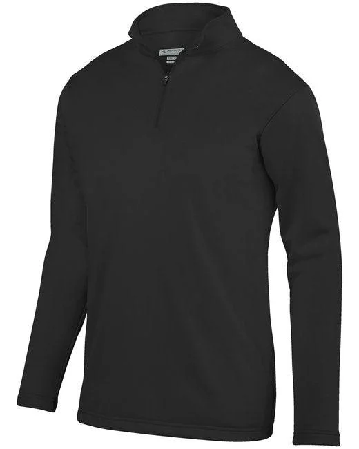 Augusta Sportswear Adult Wicking Fleece Quarter-Zip Pullover AG5507 dolman Sleeve Top