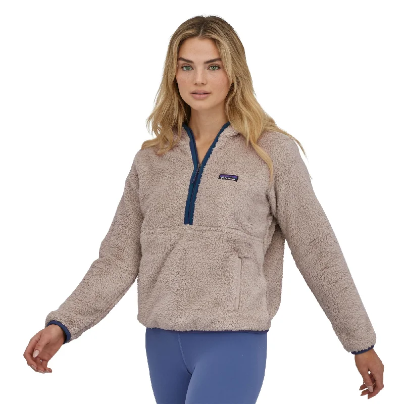 Women's Los Gatos Hooded Pullover Faux Fur Trim