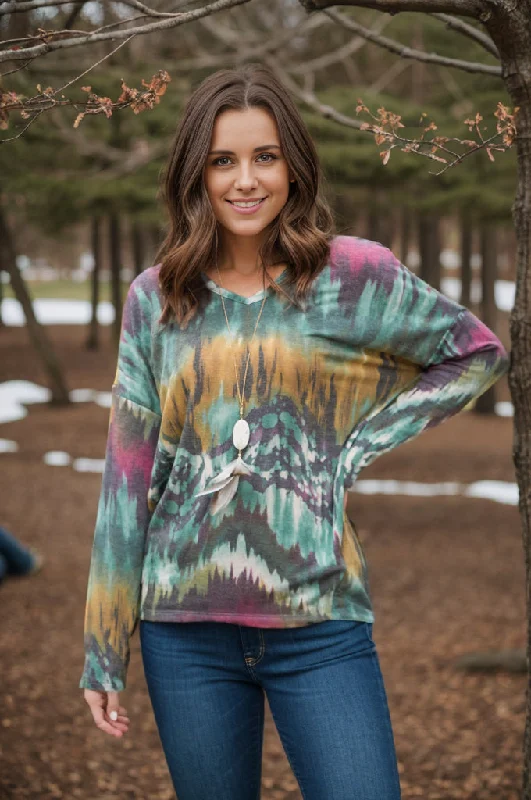 Soul Dancer Pullover Spaghetti Sleeve Top