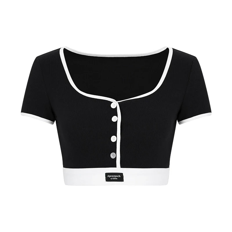Black Short Sleeved