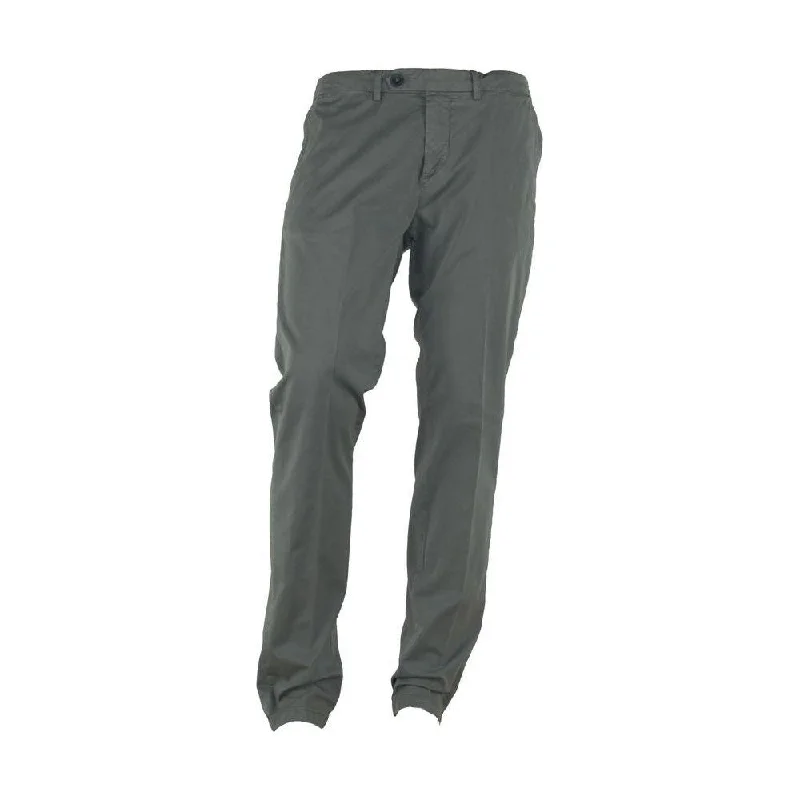 Made in Italy Elegant Summer Italian Cotton Trousers Trousers Versatile Stylish