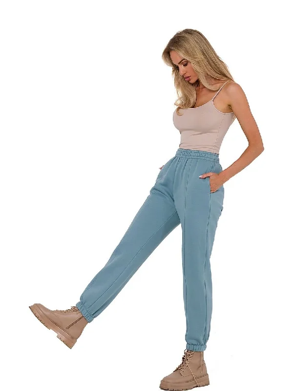 Tracksuit trousers Moe Trousers Denim Blue