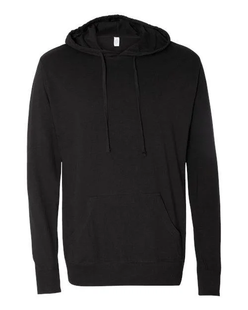 Independent Trading Co. Lightweight Hooded Pullover T-Shirt SS150J Cap Sleeve Casual