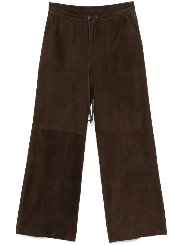 Monet suede trousers Trousers fashionable chic