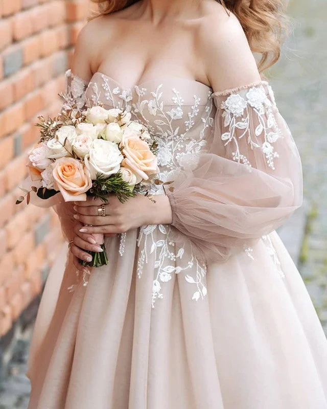Short Tulle Cottagecore Homecoming Dresses Corset Removable Sleeves