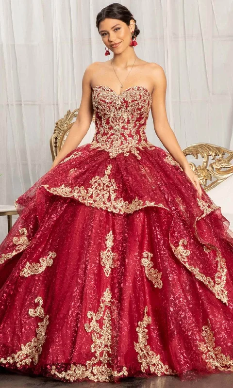 Elizabeth K GL1987 - Strapless Sweetheart Neckline Ball Gown