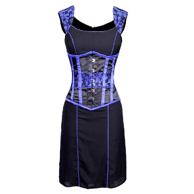 Sacagawea Authentic Steel Boned Underbust Corset Dress