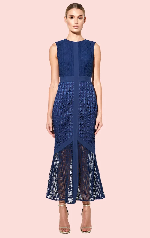 Infedelity Dress - Navy